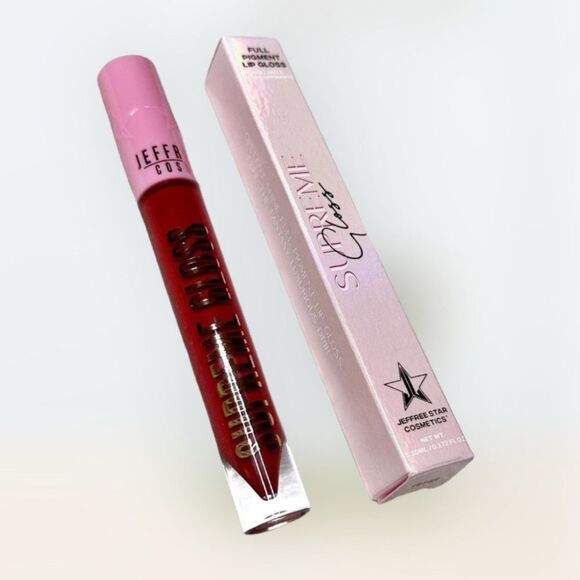 Jeffree Star Wifey Red Supreme Gloss Lipgloss NEW - Picture 2 of 4